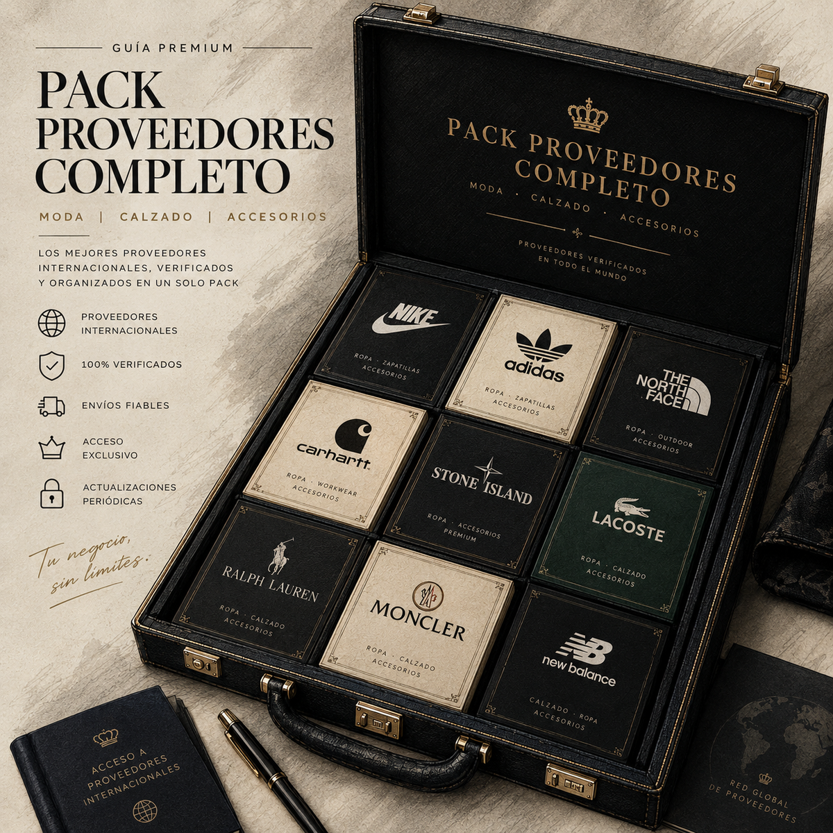 PACK DE TODOS LOS PROVEEDORES + GUIA