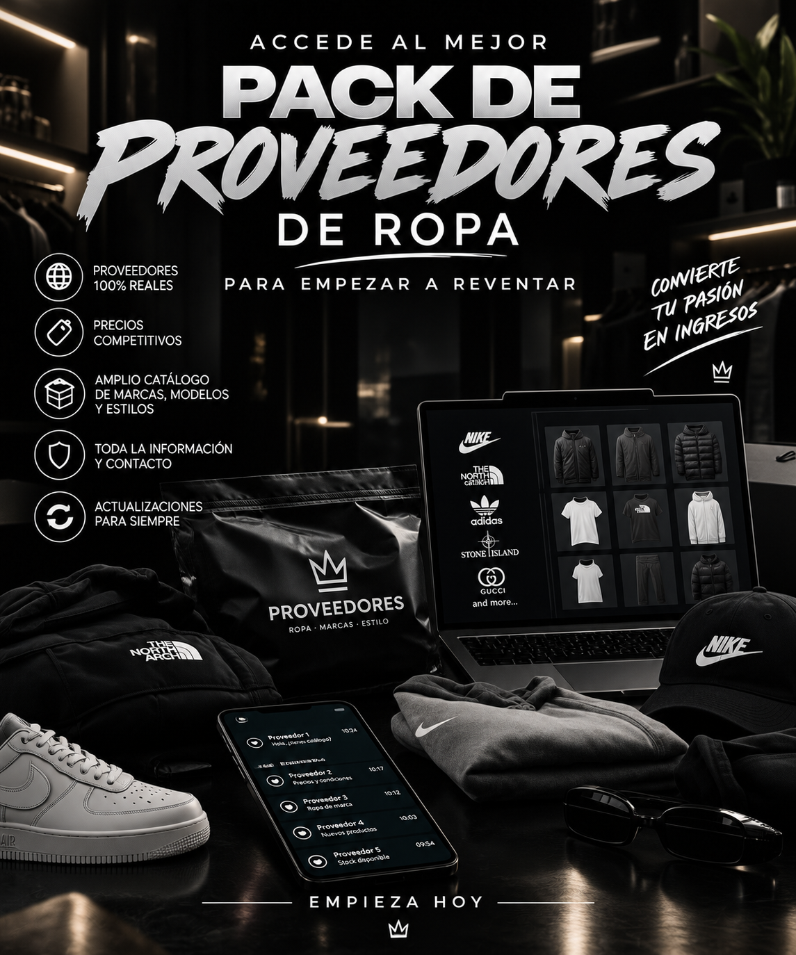 PACK PROVEEDORES ROPA